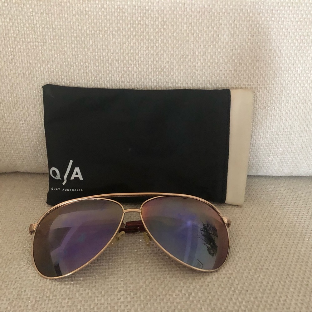 Quay aviator sunglasses